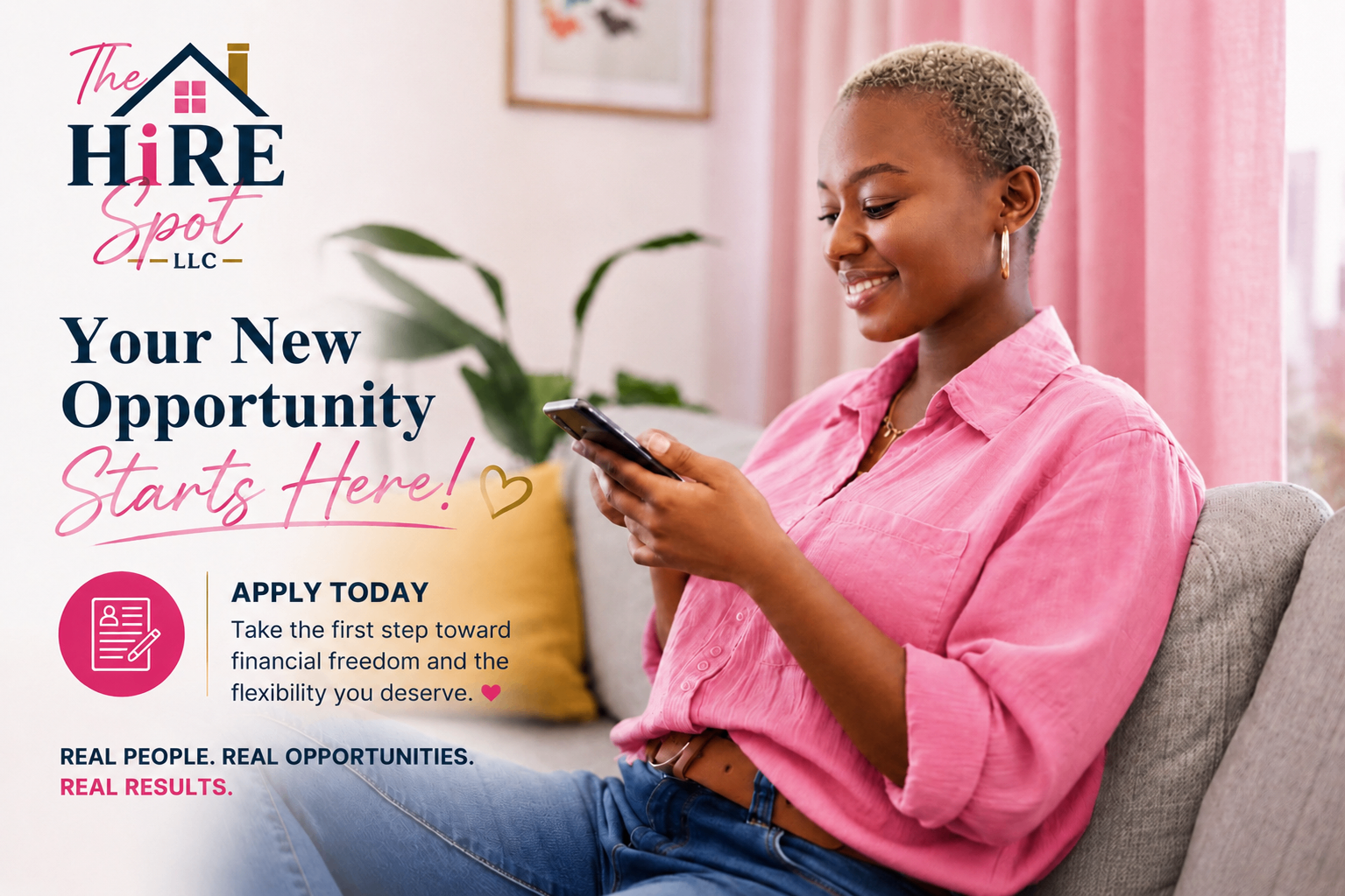 Your new opportunity starts here — apply today